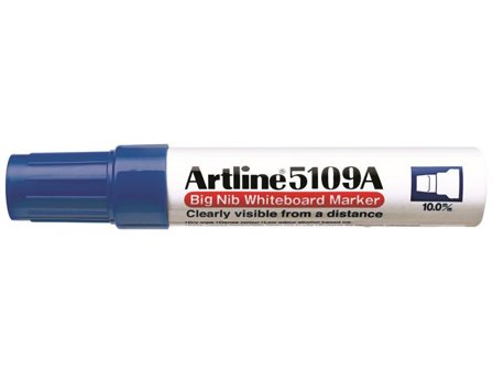 Artline Whiteboardpenna 5109A BIG blå - Lyreco - Kontorsmaterial - Pennor - Whiteboardpennor - Skuren spets
