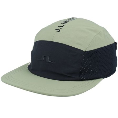 J.Lindeberg - Grön 5panel Keps - Creek Cap Oil Green/Black 5-Panel @ Hatstore