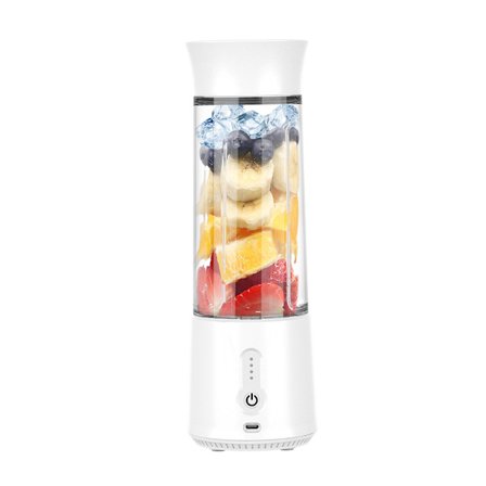 Bärbar mixer för milkshakes och smoothies, 500 ml elektrisk juicepress, 4000mAh smoothie mixer utan BPA