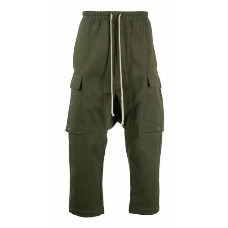 Rick Owens, Tapered Trousers Groen, Heren, Maat:M