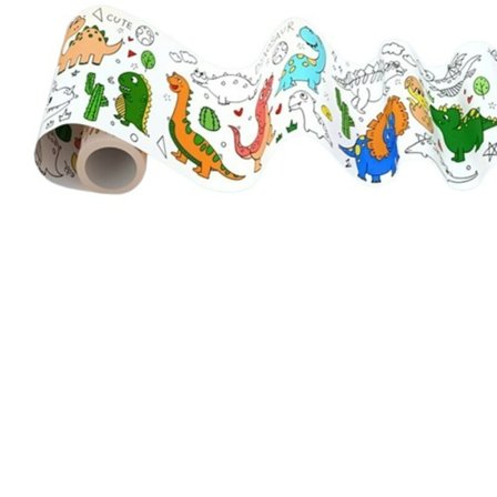 Barn Graffiti Bild Scroll Färgläggning Bild Scroll Tre Meter Långt mönster