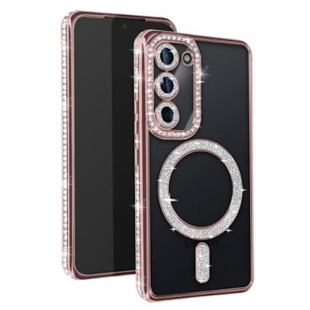 Coque - AVIZAR - Samsung Galaxy S23 - Rigide - Rosé Champagne - Kompatibel med MagSafe