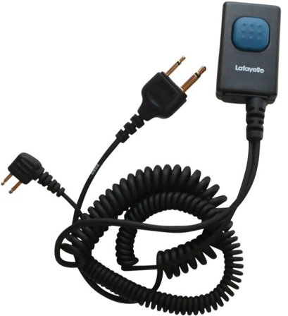 Lafayette Miniheadset Radiokabel Peltor 2-Pin J22 2,5+3,5 mm Rak