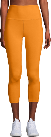 Casall Women's Ultra High Waist Cropped Tights Women workout trousers Yellow 40