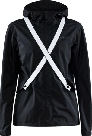 Craft Women's Core Bike Ride Hydro Lumen Jacket Women shell jackets Black L