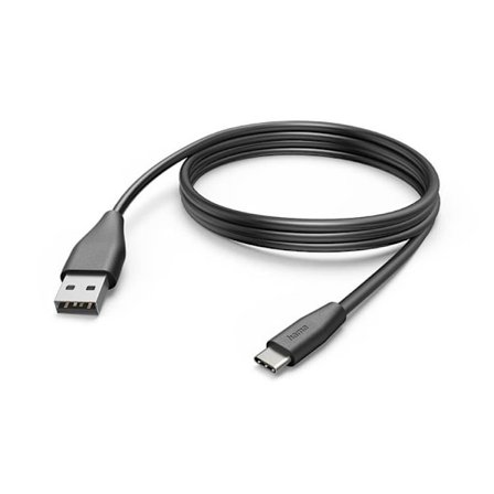 HAMA USB-C till USB-A kabel 3m - Svart