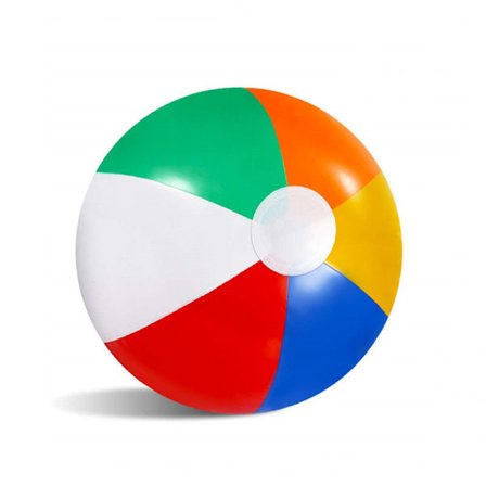 [6 Pack] Rantapalloja irtotavarana - Suuret 16 tuuman ilmatäytteiset rantapallo,