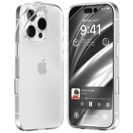 Mercury Mobilskal till iPhone 16 Pro Jelly - Clear