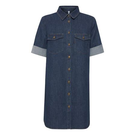 Pulz Jeans Pzlynett Shirt Blå, Dame