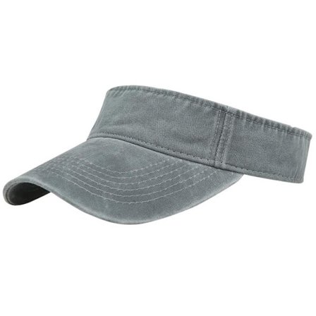 Sporty Solskjerm i Bomull – Åpen Topp Caps for Menn og Kvinner_TF_TF