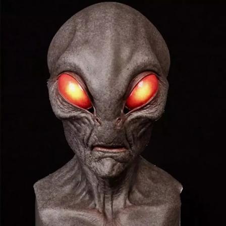 Alien Mask Headwear Halloween Cosplay Party Props 1