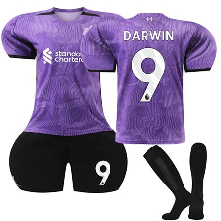 2023/24 Liverpool Third Shirt #9 Darwin Football Shirt