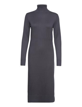 Milasz Roll Neck Long Dress Dresses Knitted Dresses Navy Saint Tropez