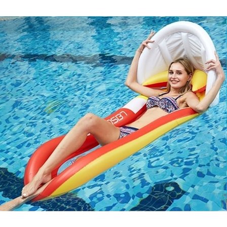 Flytande Divan med Soltak