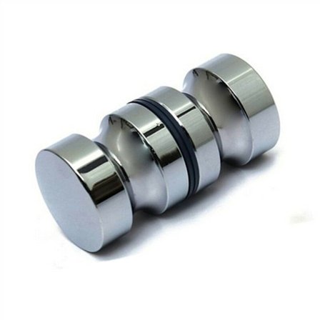 Duschdörrhandtag 30mm Bad Duschdörrhandtag Polerad Krom Ersättningsdörrhandtag