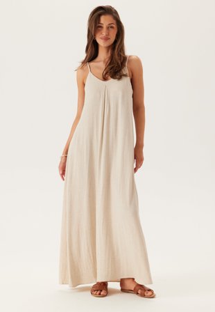 Object Collectors Item - Objsanne Sl Long Dress - Sandshell