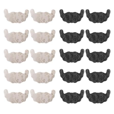 10 par Nippies Damvattentäta självhäftande tygspetsar
