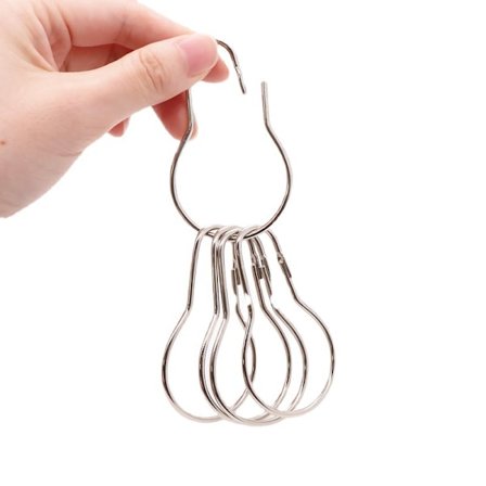 /#/Sealskin Kroge Metal (sæt med 12), Aluminium, 4 x 7,5 cm/#/