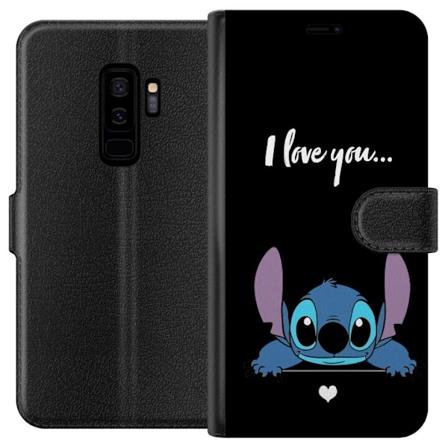 Samsung Galaxy S9+ Lommeboketui Stitch Jeg Elsker Deg