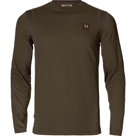 Härkila Forest Hunter L/S Hunting green/Shadow brown