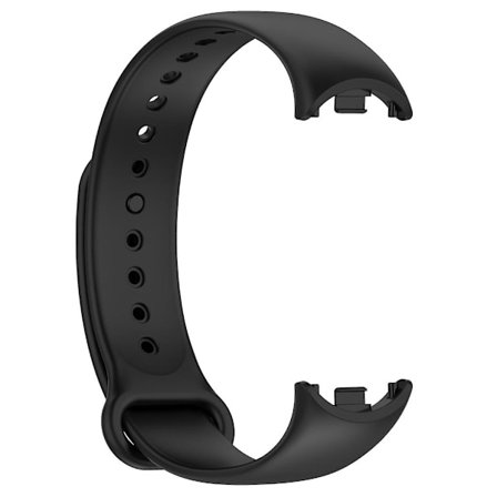 Justerbar silikonrem för Mi Band 8 Smartwatch Armband Armband Bältesögla