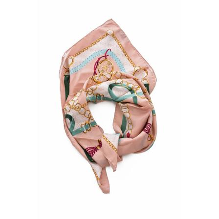 Guess Printed Halstørklæde Pink, Dame Tørklæder, Størrelse: ONE Size