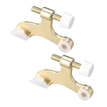 2 stk. Dørstopper Dørhængsel Stift Dørholder Tungt Hængsel Skjult Dørstop i Zink Legering