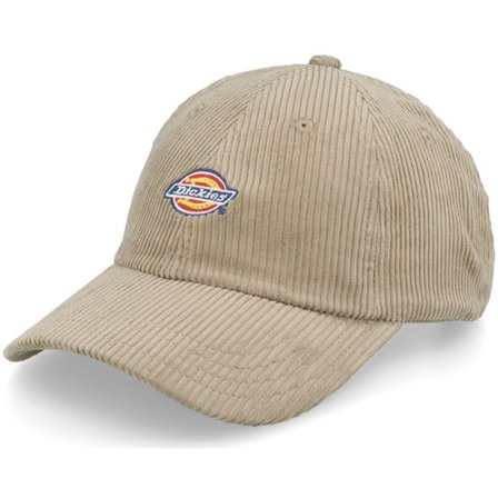Dickies - Beige unconstructed Keps - Hardwick Cord Cap Khaki Dad Cap @ Hatstore