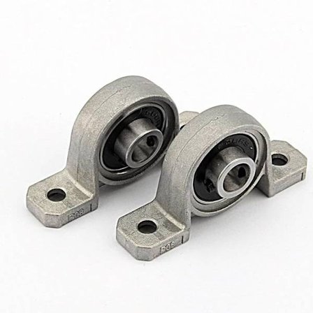 2 stk. blok leje pudeblok lejer, selvmonterende