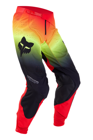 Pantaloni Motocross FOX 360 Revise roșu/galben 28