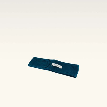Ecooking Hårbånd Mørkegrøn - Justerbar Økologisk Bomuld 61x7cm, Oeko Tex-Certificeret, Designet af Soeren Le Schmidt