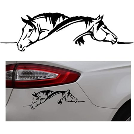 Dominant Personality Horse Car Sticker 2 Horse Car Sticker Deca