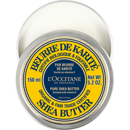 L'Occitane en Provence Beurre de Karité 100% 150ml - Crema viso giorno lenitiva