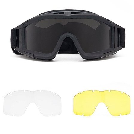 Cooler Airsoft Glass Regulator Goggles - Ski Snowboard Bike Sports