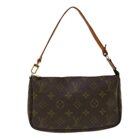 Louis Vuitton Vintage, Pre-owned Pochette Accessoires Monogram Bag Bruin, Dames, Maat:ONE Size