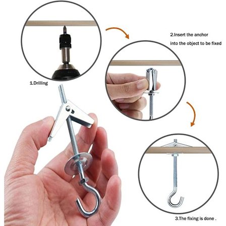 12 stk Hengende Flaggklips Display Stang Hengende Tilbehør