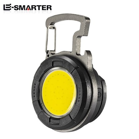 Mini LED ficklampa COB bärbar arbetslampa små nyckelringar vatten