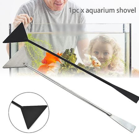 Holdbar hagearbeid akvariumspade Fisketank Sand Stein