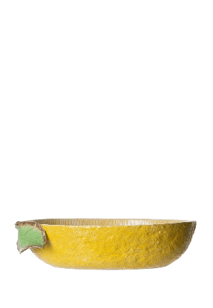 Byon Skål Lemon L Serveringstillbehör Gul