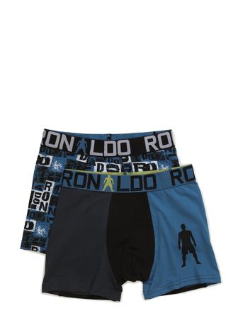Cr7 Boys Trunk 2-Pack Night & Underwear Underwear Underpants Blå CR7