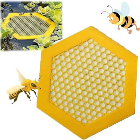 Flytande Bi-ö Används för Bi-koppar för Trädgård, Färgglad Bi-insektsvattnare