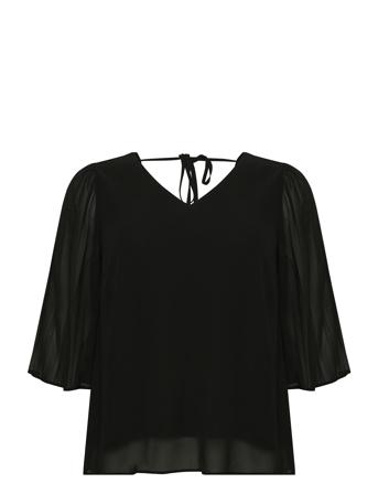 Kcferi Blouse Black Kaffe Curve