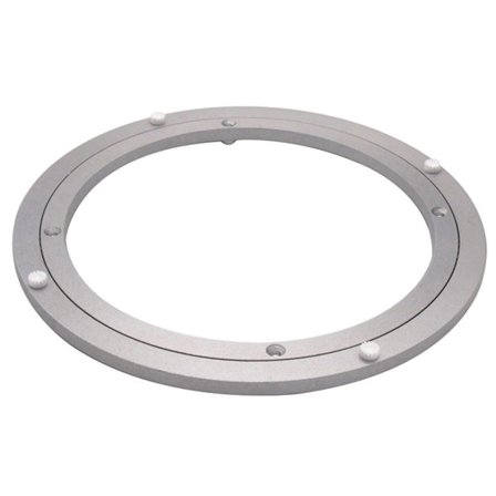 Pyöreä ruokapöydän kääntöpöydän laakeri, korroosionkestävä Lazy Susan -pyörivä laakeri, sileä kääntölevy, jossa on laajat käyttökohteet ja 