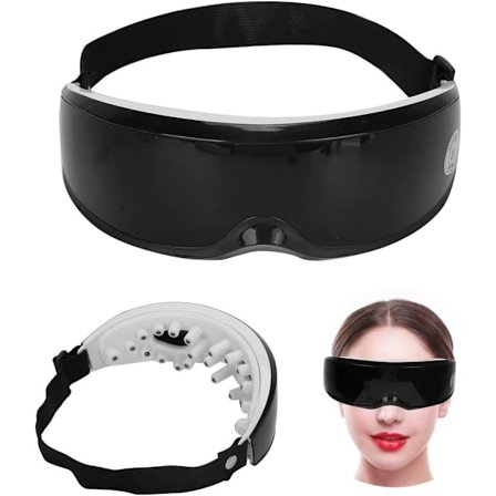 Øjenmassage vibrationsmassage øjenmaske med varmefunktion