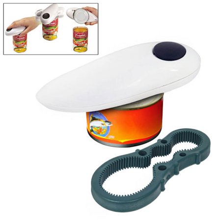 Handsfree Elektrisk Burköppnare för Kök och Restaurang