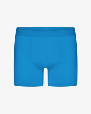 Classic Organic Boxer Briefs - Pacific Blue XS