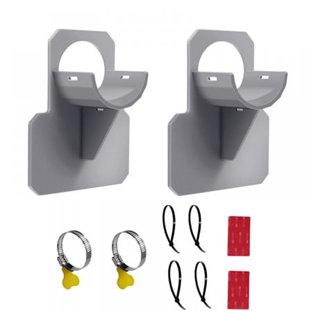 2 slangklämmor för pool, slangklämma för pool, förhindrar knäckning, förhindrar rivning och punktering