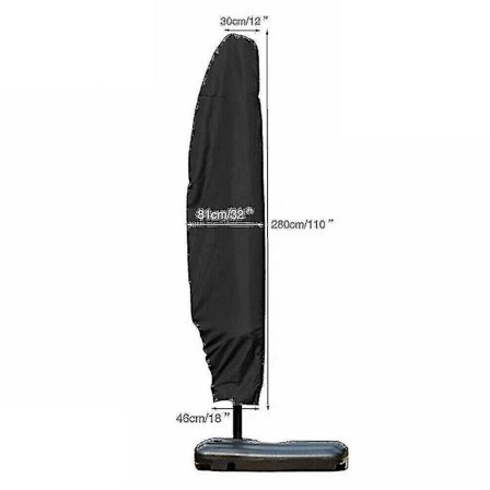 Vanntett utendørs parasolltrekk - Støvtett trekk for utendørs parasoller