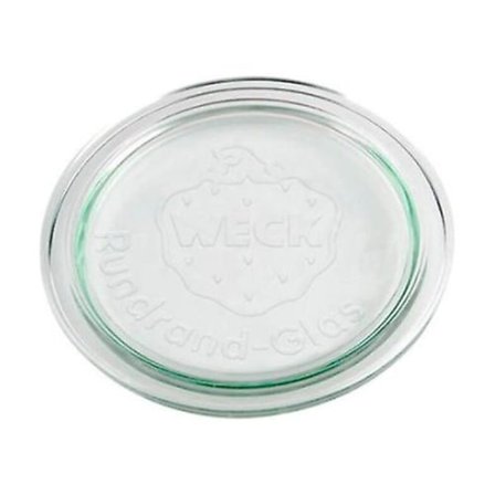 Glaslåg til 60mm ø henkogningsglas 1 stk