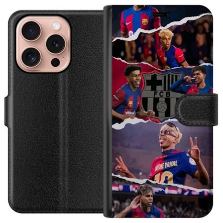 Kompatibel Tegnebogsetui til Apple Apple iPhone 16 Pro Yamal Fodboldspiller Barcelona